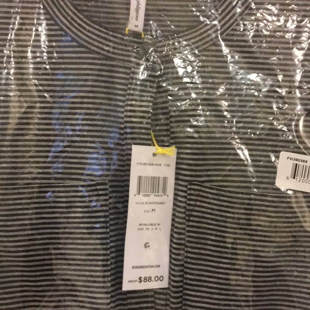 BCBGeneration Romper long sleeve navy stripes - Picture 8 of 8